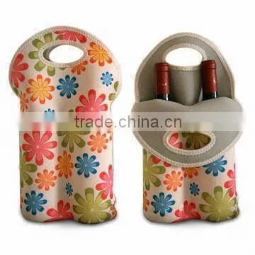 2 Pack Beer Whisky Wine Neoprene Bottle Holder