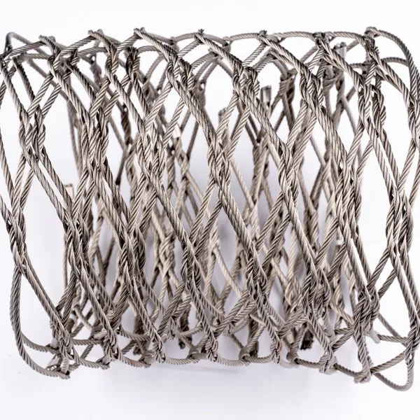 Custom Bird Aviary Enclosure 316 Stainless Steel Wire Rope Mesh Woven Zoo Mesh photo-5