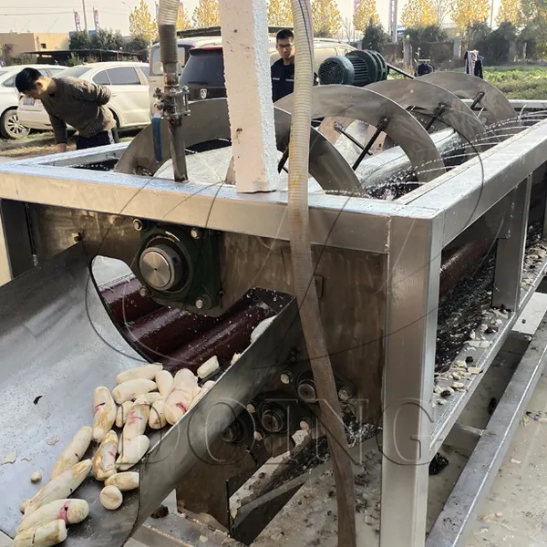 Cassava Yuca Peeling Machine Garri Cassava Flour Processing Line Peeler Cassava Peeling Plant photo-4