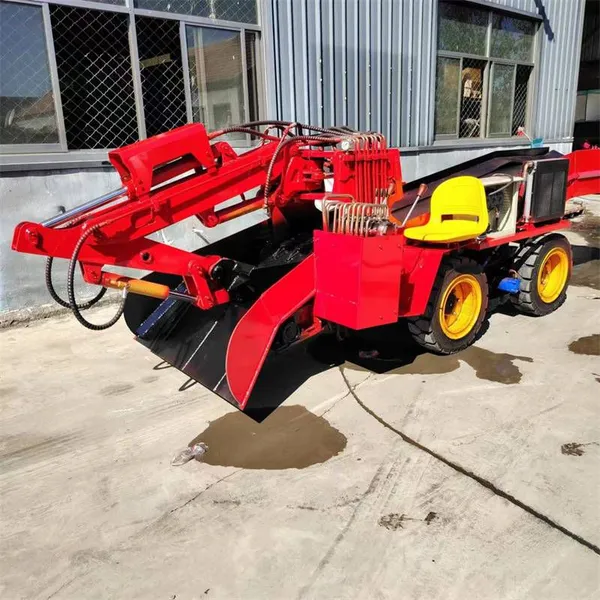 ZWY series four-wheel drive hydraulic muck loader for mining, high thrust, high efficiency, and custom processing.