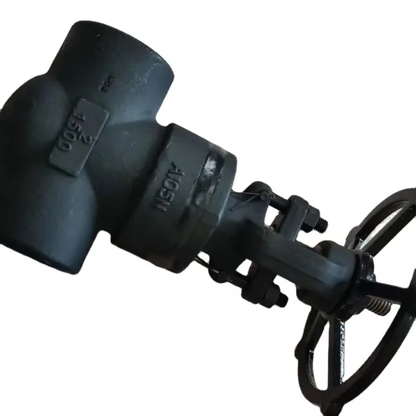 Hot Sell API 602 A105 Carbon Steel Outside Stem Gate Valve Dn50 Class 800 Flange Model J61H CHX Low Temperature Water photo-2