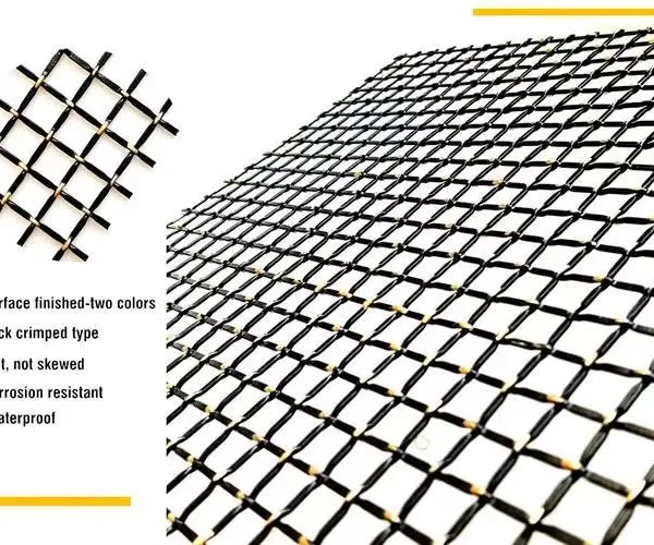 304 Stainless Steel Woven Decorative Wire Mesh for Custom Designs photo-2