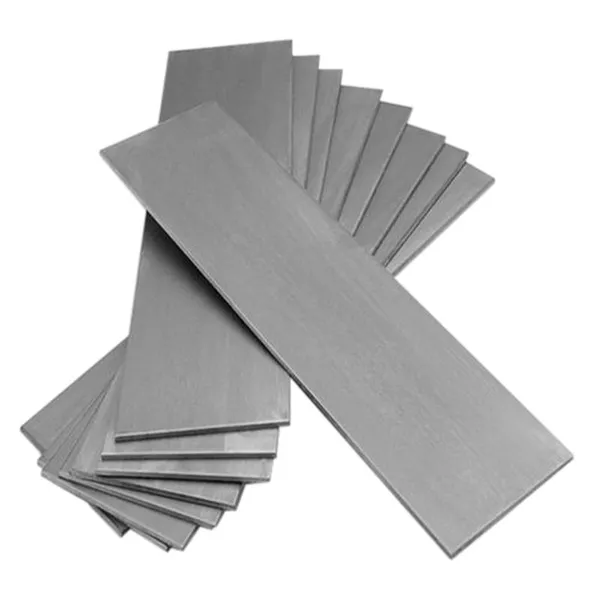 304 Stainless Steel Flat Bar SS Flat Steel Strip Cold Drawn 2B Bright Surface 3-100mm Width