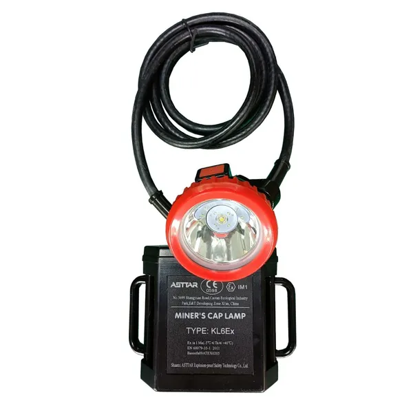Mining Light Kl6ex Custom Logo Rechargeable LED Miner Cap Lamp Safety photo-2