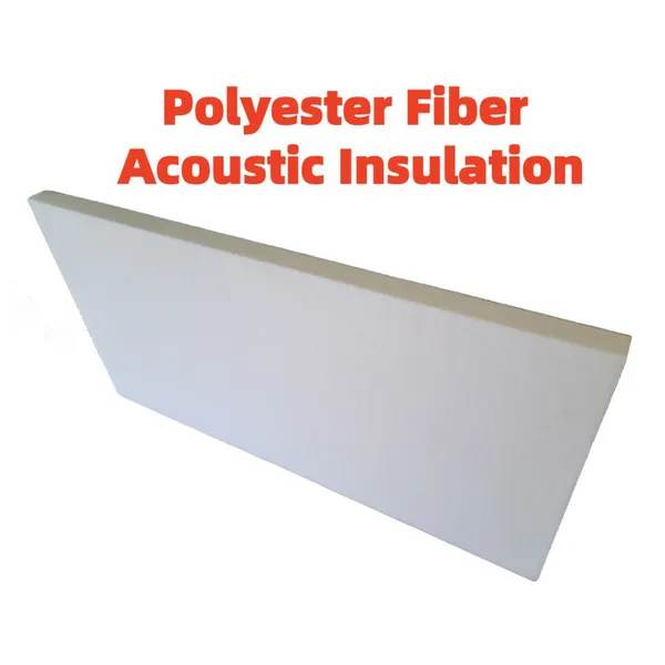 High‑Density Polyester Fiber Batting, Sound Insulation Noise Reduction Material for Wall and Ceiling Filling