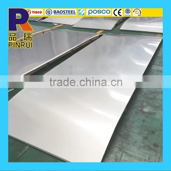 China Factory 201 No.4 Cold Rolled Stainless Steel Sheet