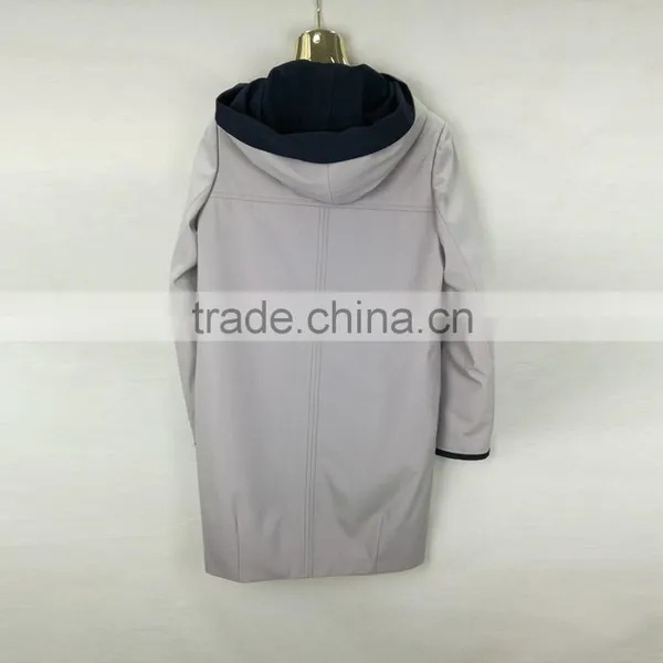 China Clothing Factory Custom Women's Jackets & Coats Spring Women's Custom Warm-up Jacket 2013 photo-3