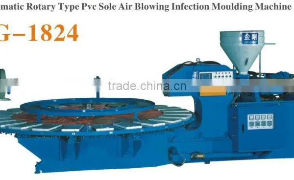 PVC Single Color Air Mix Slipper Injection Machine