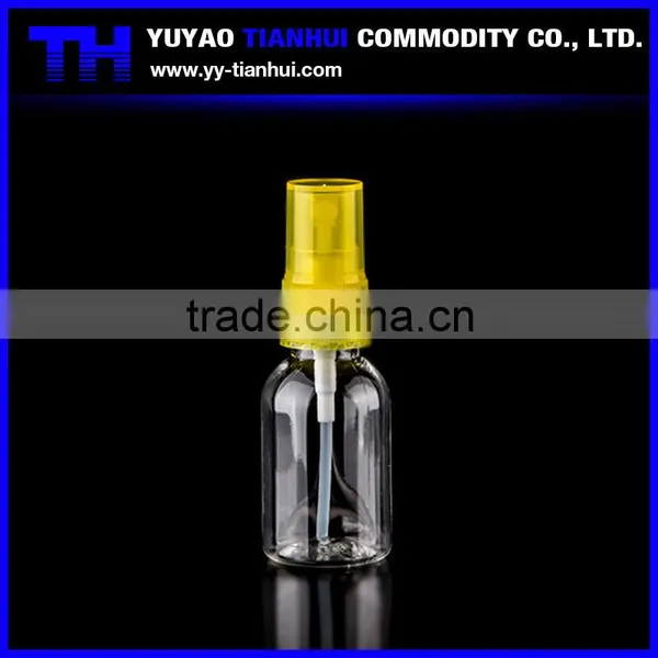 25ml Plastic Spray Bottle Clear Pet Bottle Fine Mist Spray Bottle 25ml Boston Round Shape Bottle