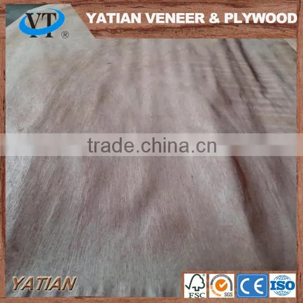 Natural Wood 0.22-0.3mm Doorskin Water Gum Veneer