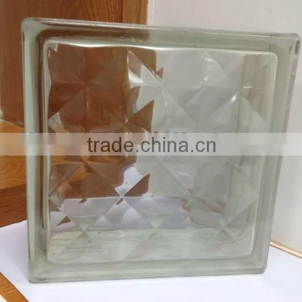 Clear and Colored Glass Block/decorative Glass Block/diamond