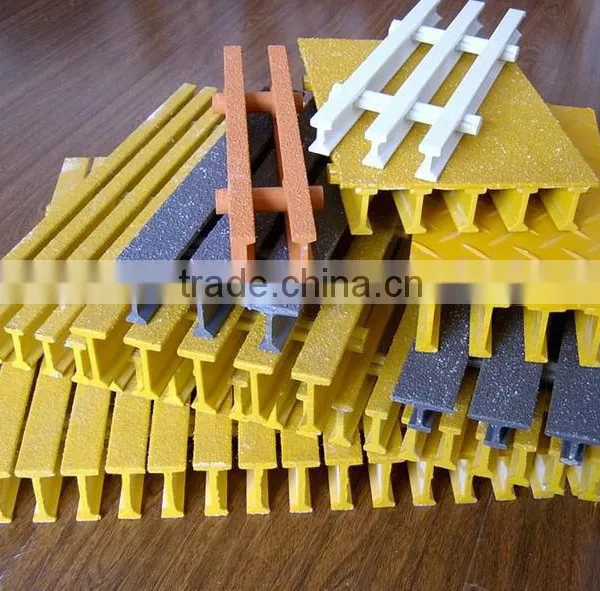 Pultruded Frp Fiberglass Grating Profile photo-3