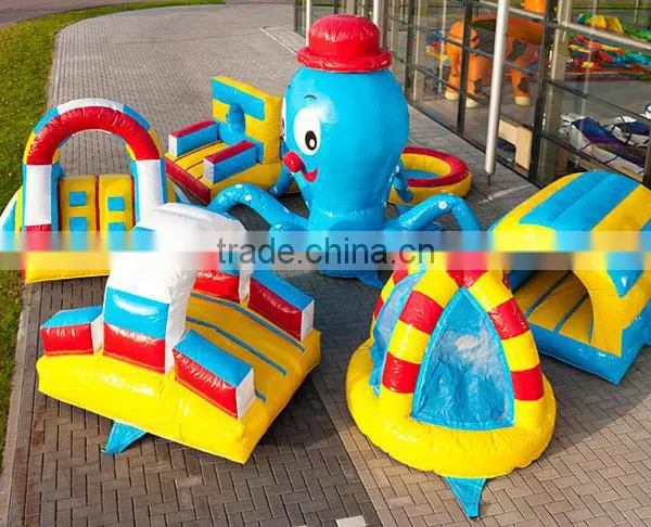 Funny Adult Inflatable Obstacle Course Inflatable Octopus Playground for Sale photo-6
