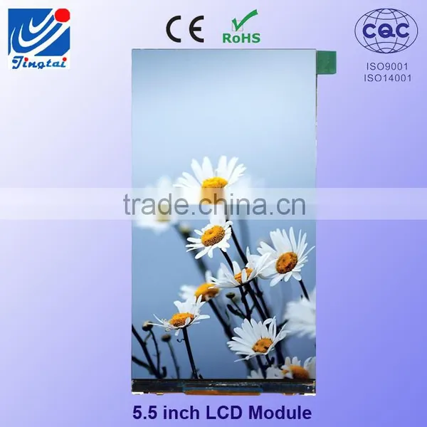 5.5" Ips Type Custom Lcd Display Panel With High Resolution HD