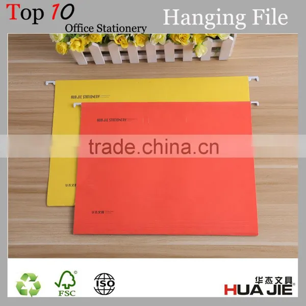 Plastic A4 FC Suspension Files With Index Tabs Paper Hanging File Folder