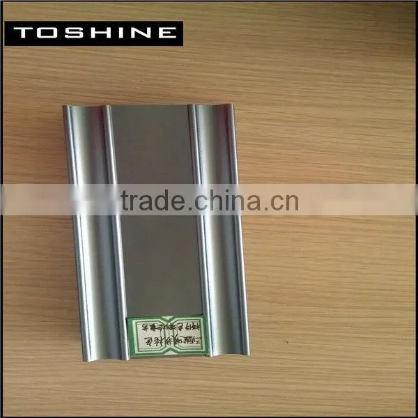 Sandblasting Anodizing Silver Aluminium Profiles photo-3