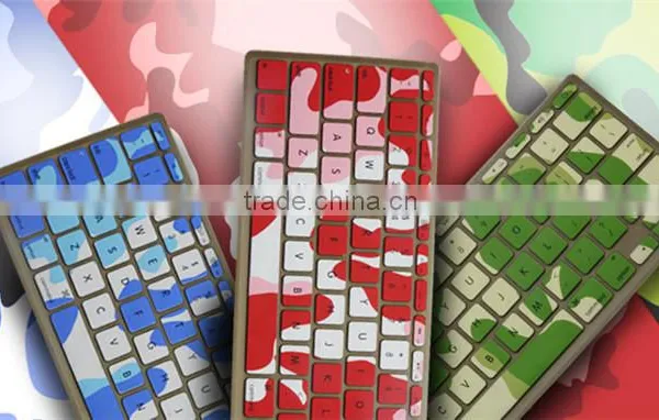 2016 Hot Selling !! Camouflage Pattern Silicon Keyboard Protector Skin Cover for Macbook Pro 13 15 17 Online Shopping photo-2