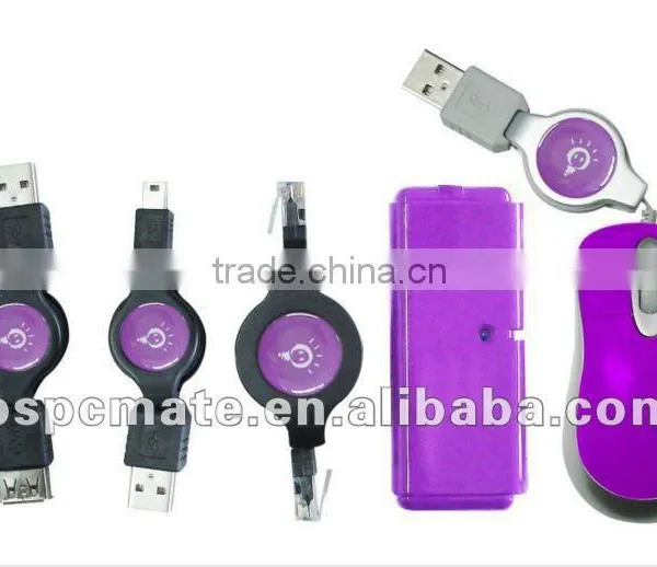 For Business 6 in 1 Laptop Accessory Usb Travel Kits / China Computer Cables & Connectors for Sale photo-5