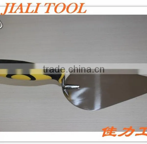 Bricklaying Trowel With Stainless Steel Blade / Double Color Handle Tools photo-3