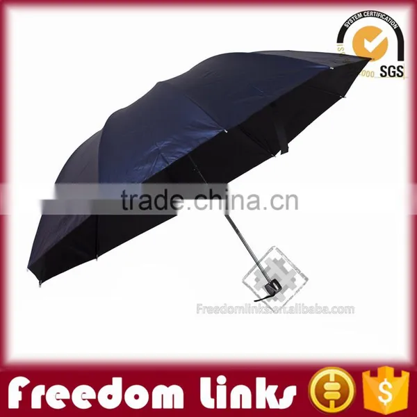 21 Inch 10K 3 Folding Umbrella With Case photo-2