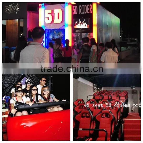 2014 Best Sale Amusement Rides Game Machine 12D Cinema Truck Mobile 7d Cinema photo-3