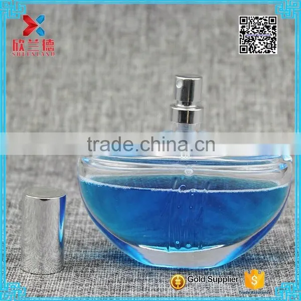 Hot Show Boat-shape Glass Bottle Perfume/unique Design Glass Perfume Bottle 100ml Supplier's Choice photo-2