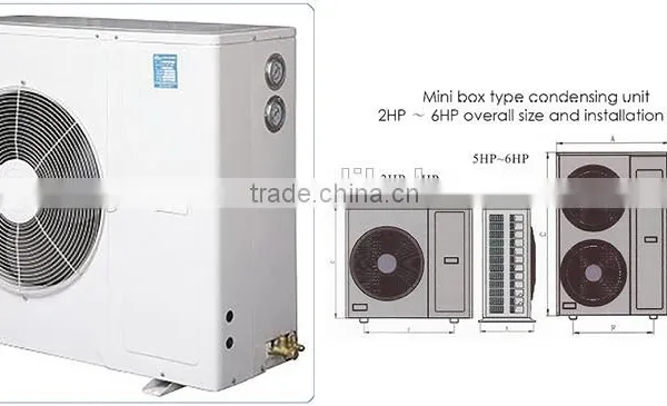 YEMOO 3hp Small Copeland ZF Compressor Refrigeration Unit for Small Cold Room photo-2