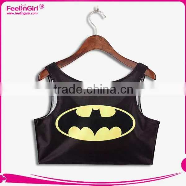 Wholesale Compression Pictures Of Girls Cotton Tank Tops photo-3