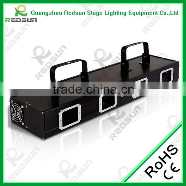 4 Head Laser Light RGB DJ Equipment Sound, Auto, Master-slave Synchronization photo-2