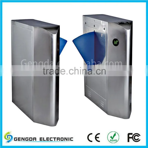 Semi Automatic Bus and Railway Stations Flap Turnstile photo-2