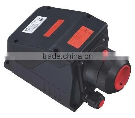 Explosion-proof wall type socket