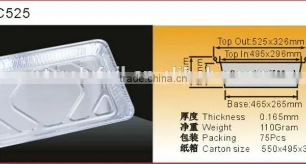 Rectangle Tray for Turkey With Lid photo-2
