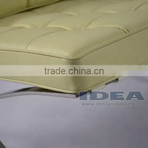 DC2001 Replica Mies Van Der Rohe Barcelona Chair - Cream White photo-6