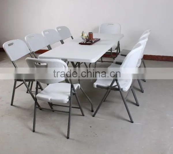 6 Fts High Quality Outdoor Folding Table and Chair With Low Price photo-2