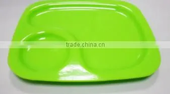 Hot Sale BPA Free 9" Silicone Baby Divided Plate photo-4