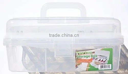 2016 New Design Two Tray PP Storage Box Artist Essential Storage Toll Box photo-2