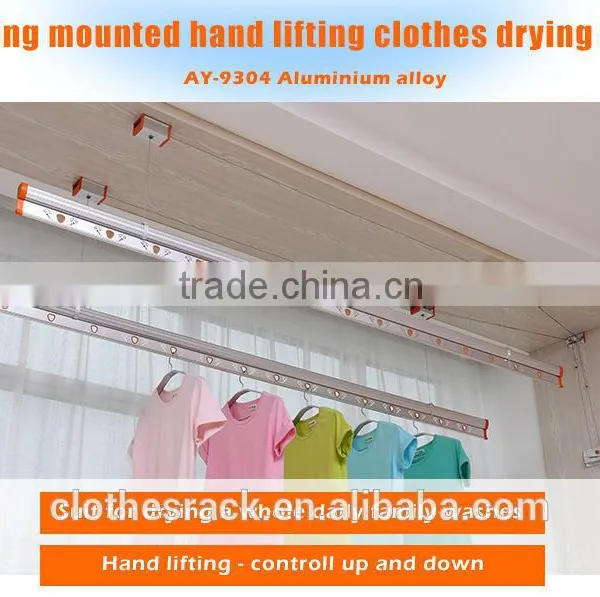 Lifting Automatic Clothes Drying Rack Lifting Clothes Rack Wall Mounted Clothes Hanger Rack