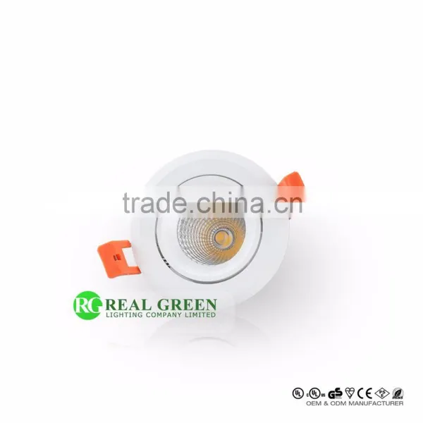 5W AC100V-265V Led Down Light Dimmable COB CE ROHS Led Downlight