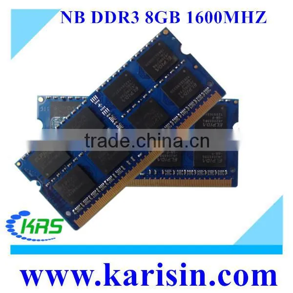 2016 Big Discount High Quality PC3-12800 8gb Ddr3 Laptop Ram With ETT Origina Chips photo-2
