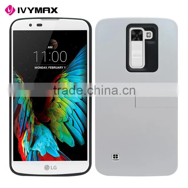 2016 Trending Products 2 in 1 Hybrid Case New Style Phone Cover With Kickstand for LG K7 Tribute 5/M1 photo-4