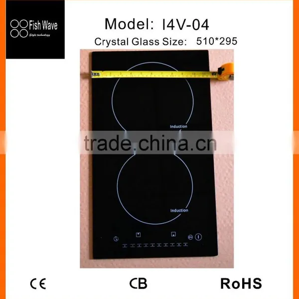 China Supplier Home Appliance 30cm 2 Zones Induction Cooker With Digital Temperature Control photo-5