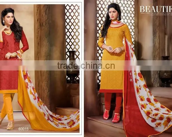 CHANDERI COTTON SALWAR KAMEEZ