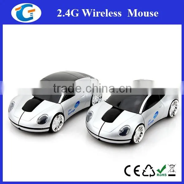 Wheeled Scroll Vehicle Shaped Wireless Mouse photo-4
