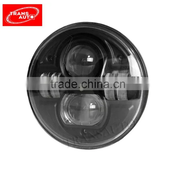 7inch Black Jeep Wrangler LED Headlight For Jeep Wrangler JK/TJ/LJ/CJ photo-2