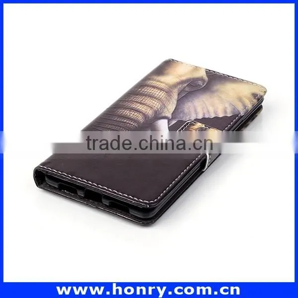 Wholesale Price Luxury PU Leather Flip Case for Huawei P9 Lite Pattern Phone Case photo-5