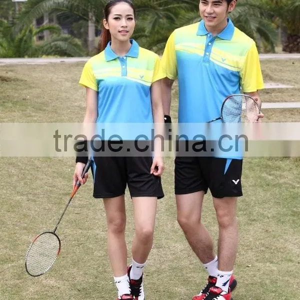 Grade Original Badminton Polo Jersey Cheap Table Tennis Jersey photo-3