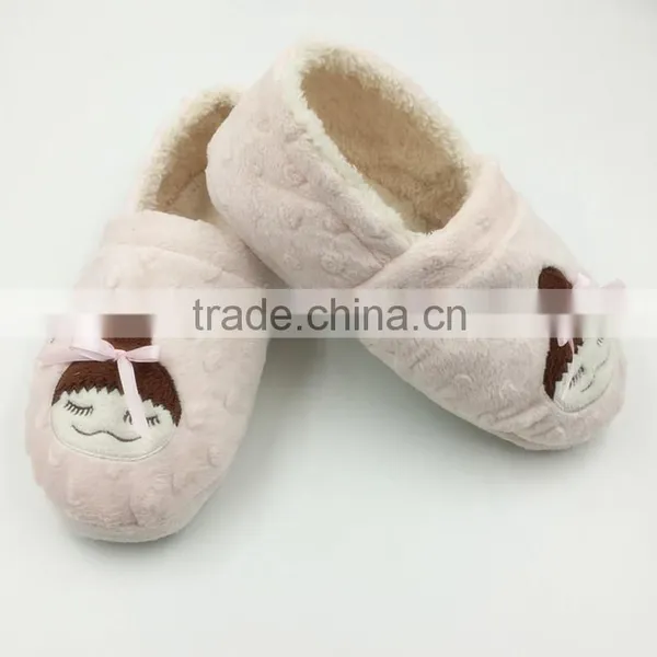 The Beat Price High Quality Comfortable Warm Baby Cute Girls Winter Slippers Hot Sale photo-2