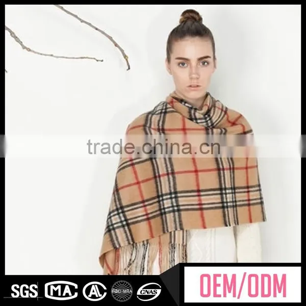 Factory Directly Striped Scarf, Plain Twill 100% Wool Scarf, New Fashion Designed Scarf photo-6