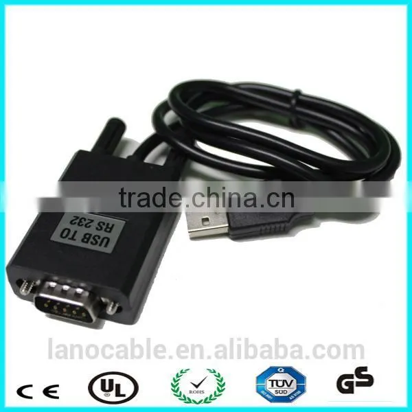 Usb to Serial 9pin Db9 Rs232 Adapter Cable photo-2