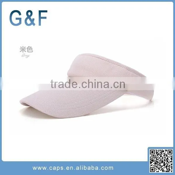 Summer Outdoor Cheap Plastic Sun Visor Cap Wholesale photo-5